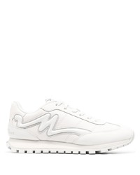weiße Leder niedrige Sneakers von Marc Jacobs