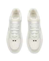 weiße Leder niedrige Sneakers von Bally