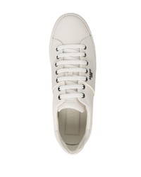 weiße Leder niedrige Sneakers von Bally