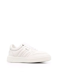 weiße Leder niedrige Sneakers von Bally