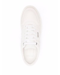 weiße Leder niedrige Sneakers von Bally