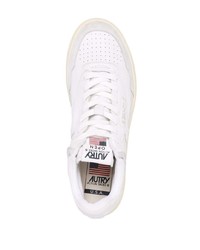 weiße Leder niedrige Sneakers von AUTRY