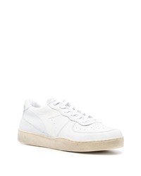 weiße Leder niedrige Sneakers von Diadora