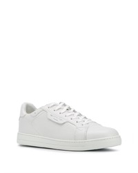 weiße Leder niedrige Sneakers von MICHAEL Michael Kors