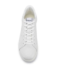 weiße Leder niedrige Sneakers von MICHAEL Michael Kors