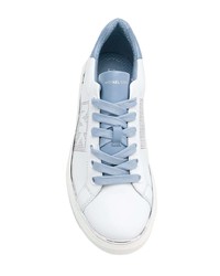 weiße Leder niedrige Sneakers von MICHAEL Michael Kors