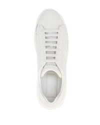 weiße Leder niedrige Sneakers von Bally