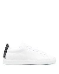 weiße Leder niedrige Sneakers von Missoni