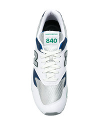 weiße Leder niedrige Sneakers von New Balance