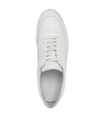 weiße Leder niedrige Sneakers von Filling Pieces