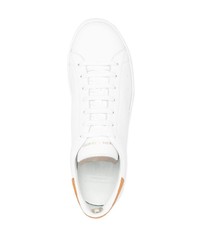 weiße Leder niedrige Sneakers von Officine Creative
