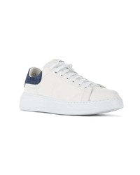 weiße Leder niedrige Sneakers von Rucoline