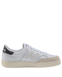 weiße Leder niedrige Sneakers von New Balance