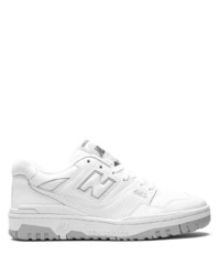 weiße Leder niedrige Sneakers von New Balance
