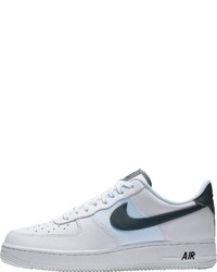 weiße Leder niedrige Sneakers von Nike Sportswear