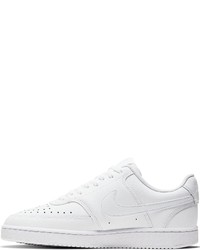 weiße Leder niedrige Sneakers von Nike Sportswear