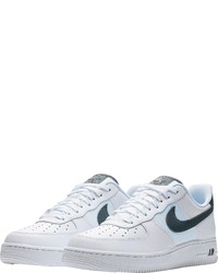 weiße Leder niedrige Sneakers von Nike Sportswear