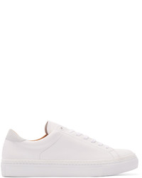weiße Leder niedrige Sneakers von No.288