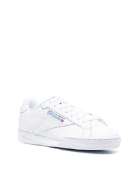 weiße Leder niedrige Sneakers von Reebok