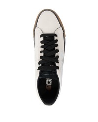 weiße Leder niedrige Sneakers von Converse