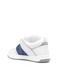 weiße Leder niedrige Sneakers von Valentino Garavani