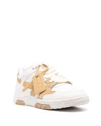 weiße Leder niedrige Sneakers von Off-White