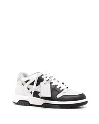 weiße Leder niedrige Sneakers von Off-White