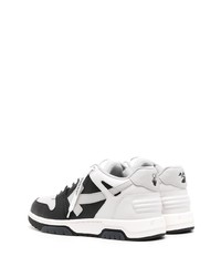 weiße Leder niedrige Sneakers von Off-White