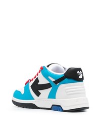 weiße Leder niedrige Sneakers von Off-White