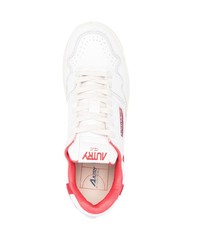 weiße Leder niedrige Sneakers von AUTRY