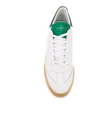 weiße Leder niedrige Sneakers von Ghoud