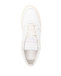 weiße Leder niedrige Sneakers von Rhude