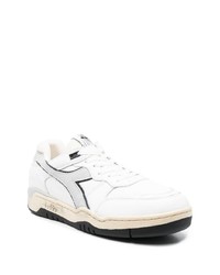 weiße Leder niedrige Sneakers von Diadora