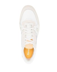 weiße Leder niedrige Sneakers von Reebok