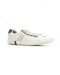 weiße Leder niedrige Sneakers von OSKLEN