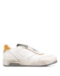 weiße Leder niedrige Sneakers von Pantofola D'oro