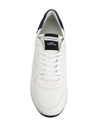 weiße Leder niedrige Sneakers von Philippe Model