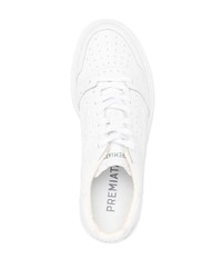 weiße Leder niedrige Sneakers von Premiata