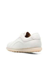 weiße Leder niedrige Sneakers von Camper