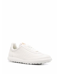 weiße Leder niedrige Sneakers von Camper