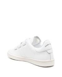 weiße Leder niedrige Sneakers von Isabel Marant