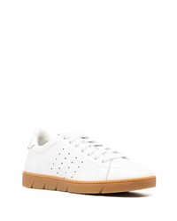 weiße Leder niedrige Sneakers von Loewe