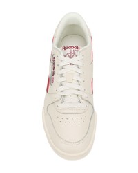 weiße Leder niedrige Sneakers von Reebok