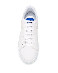 weiße Leder niedrige Sneakers von Filling Pieces