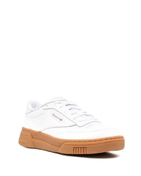 weiße Leder niedrige Sneakers von Reebok