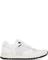 weiße Leder niedrige Sneakers von Ps By Paul Smith