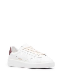 weiße Leder niedrige Sneakers von Golden Goose