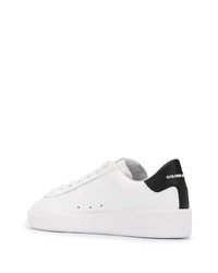 weiße Leder niedrige Sneakers von Golden Goose