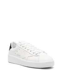 weiße Leder niedrige Sneakers von Golden Goose