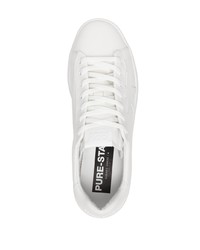 weiße Leder niedrige Sneakers von Golden Goose